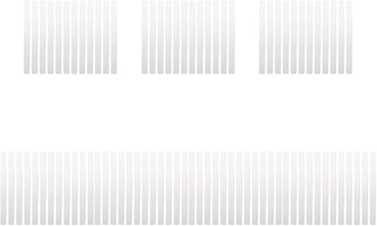 Garneck 7sets Garden Nursery Blackboard Stakes Vegetable Labels Plant Markers Waterproof Outdoor Tags Stakes for Gardening 24pcs*7