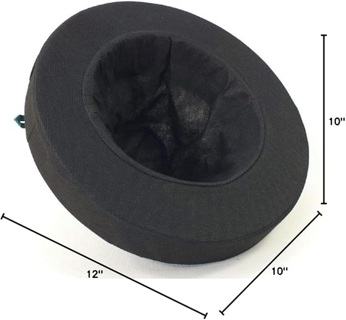 PondH2o Floating Aquatic Water Garden Pond Planter Basket, 10 Inch (26cm) Round Fabric Floatable Flower Plant Pot Aquaponics, Hydroponics, Flower Islands for Ponds and Water Features