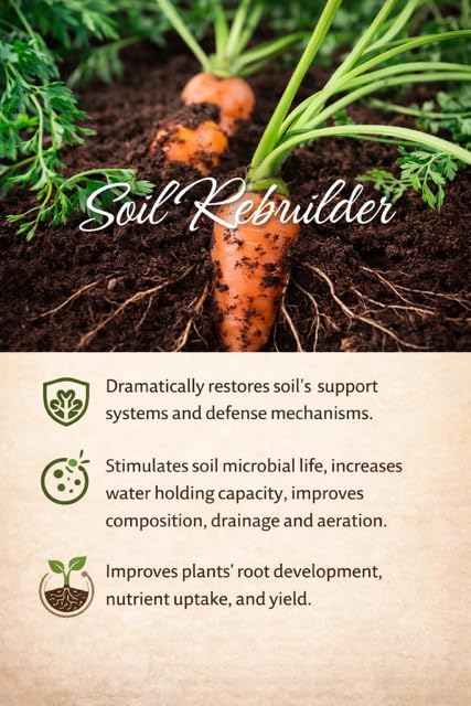 Chicken Manure Pellets, 4-3-2 NPK Organic Plant Fertilizer and Soil Rebuilder, 1.5lb Bag