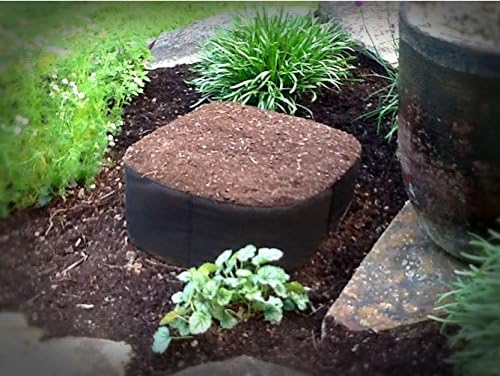 2 ft X 2 ft Victory 8 EZ-GRO Small Square Fabric Raised Bed Garden Green Gardening Raised Bed, AeroFlow Fabric NO Assembly