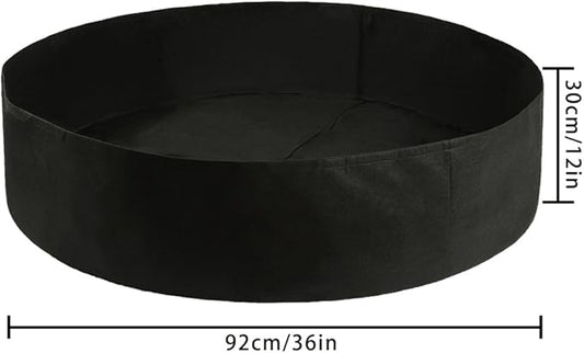 Round Fabric Garden Plant Bed,50 Gallon Garden Fabric Grow Bag,Garden Vegetable Bed Planting Container Planter for Plants, Flowers, Vegetables