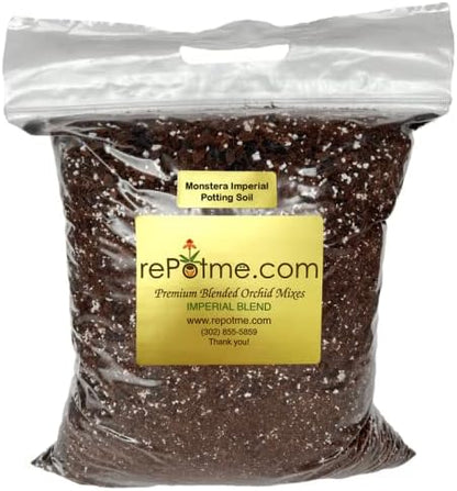 Monstera Imperial Houseplant Potting Soil Mix by rePotme - Standard Bag (8 Quarts)