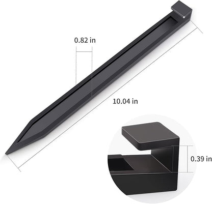 Landscape Stakes 60 Pack, 10 Inch Garden Landscape Anchoring Stakes for Terrace Board, Landscape Edging Coil, Grass Barrier, Bender Board, Garden Liner