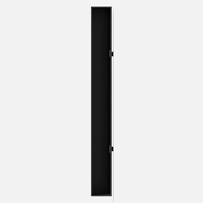 Veradek Forma Series Trough Hanging Planter - Rectangular Planter for Window Sill/Wall Decor | Made from Plastic-Stone Material | Modern Décor for Succulents, Indoor Small Plants