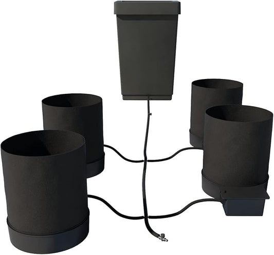 Happy Hydro AutoPot XL Fabric Pot Systems, 5gal, 4 Pot with Reservoir