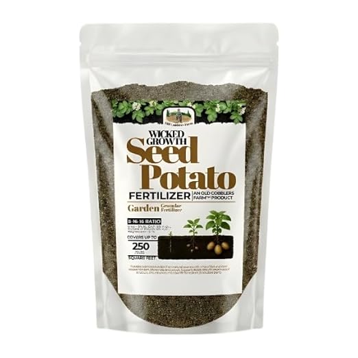 Old Cobblers Farm™ Wicked Growth Seed Potato Fertilizer-Strengthens Roots, Boosts Yields, and Supports Healthy Potato Growth with Eco-Friendly, Slow-Release Nutrients. (5/10/15/20 lbs) (15lbs)
