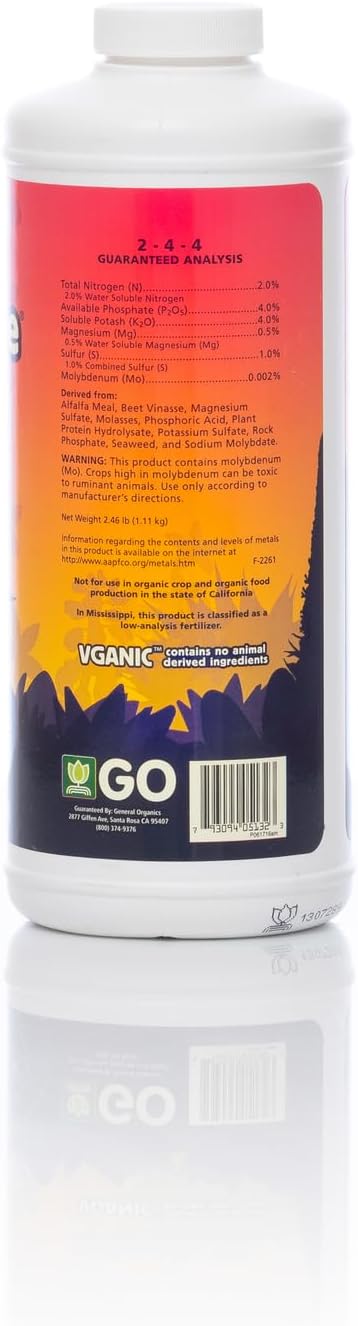 General Hydroponics GH5132 BioThrive Bloom, Quart, 1