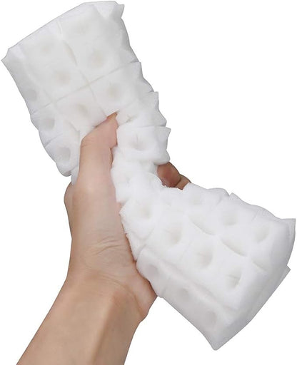 Mumusuki Sponge Cubes, Hydroponic Sponge Planting Tool DIY Foam Cloner, Reusable for Net Pots Aeroponics, for Greenhouse Hydroponic Gardening