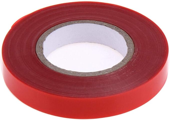 Plant Ties,5PCS Red Tape Tie Bind Used For Different Kinds Of Plants （11mm x 30m ）