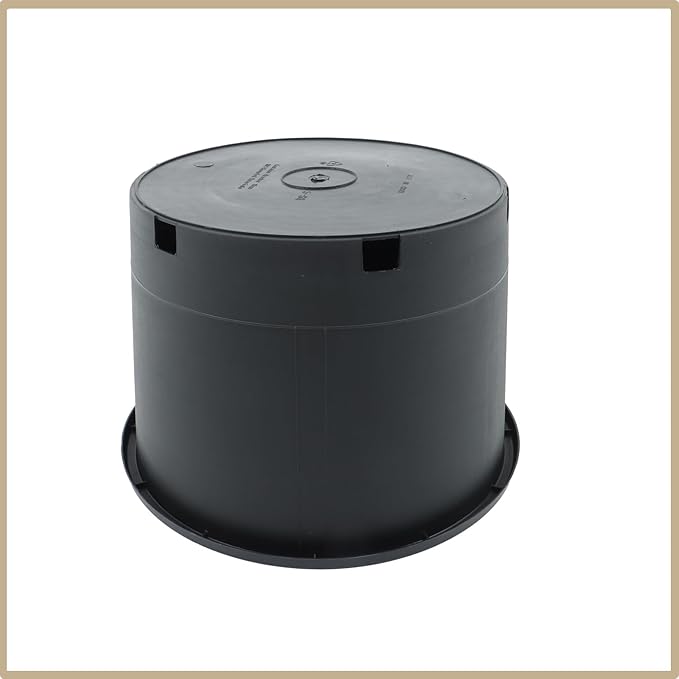 5 Gallon Black Nursery Pot, Durable Polypropylene Material, Drainage Holes, Wide Grip Rim, Ideal for Indoor or Outdoor Plants
