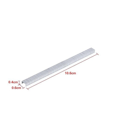 Zerodis 10000PCS Garden Bonsai Secateurs Branch Nail Tapener Staples, Silver, 0.6cm x 0.4cm x 10.6cm, for Fruit Vegetable Vine Tomato