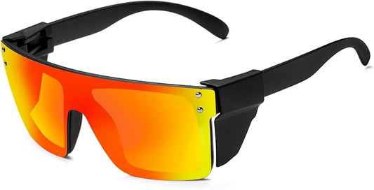 Polarized Sunglasses for Men Women Impact Resistance Z87.1safety UV400 Protection light weight for Workers