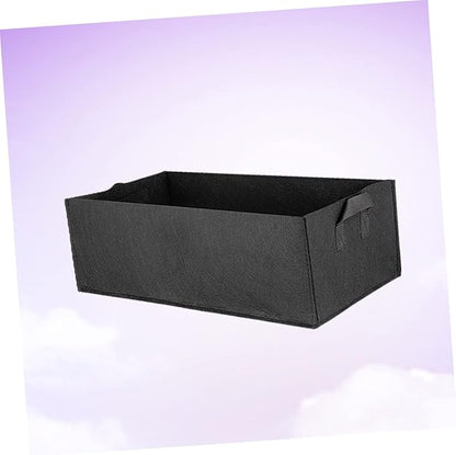 Sosoport Root Control Gallon Planting Bag Square Potato Growth Bag for Lightweight Reusable Double Handles