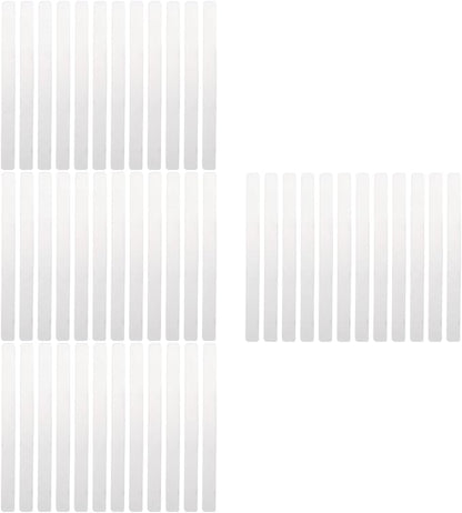 Garneck 4sets Acrylic Plant Label Tags Garden Plant Markers DIY Blank Name Tags Markers Waterproof Garden Label for Identification 24pcs*4