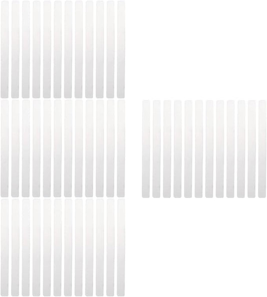 Garneck 4sets Acrylic Plant Label Tags Garden Plant Markers DIY Blank Name Tags Markers Waterproof Garden Label for Identification 24pcs*4