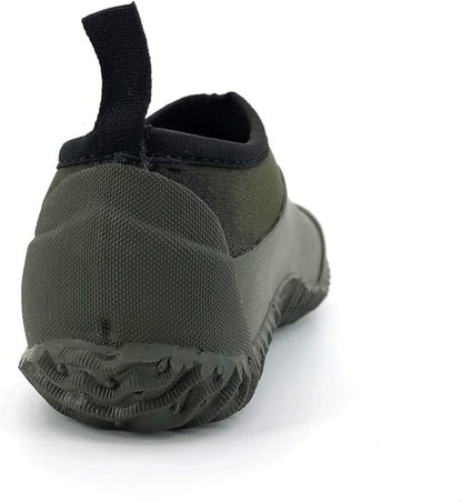 SYLPHID Men's Garden Shoes Women's Rain Shoe Waterproof Neoprene Camp Booties for Camping, Lawn Care, Gardening and Yard Work