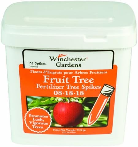 Fruit and Citrus Fertilizer Spikes, 8-18-18, 24 Spikes/Bucket