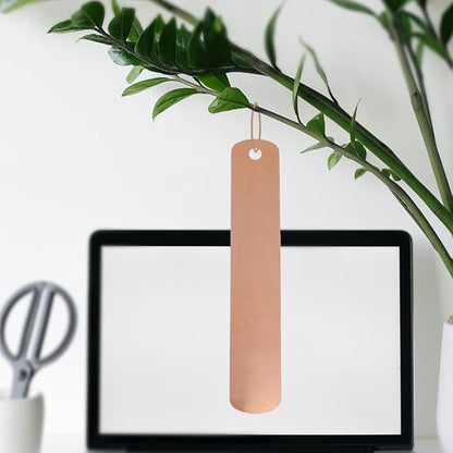 10 Pcs Copper Plant Name Tags Metal Tree Tags Long Garden Plant Labels Waterproof Garden Plant Markers with Copper Ties