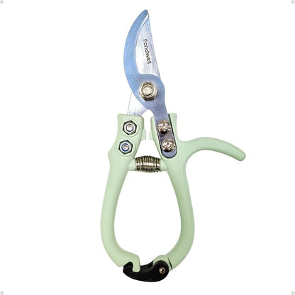 Fondwell 6" Gardening Shears Hand Pruners: Lightweight Garden Trimmers with Bypass Blades - Reliable Bonsai Cutters for Small Plants
