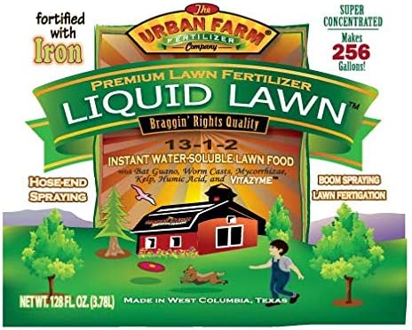 Liquid Lawn Fertilizer, 1 gallon, 13-1-2.