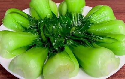 500PCS Baby Pak Choi Seeds Bok Choy Chinese Cabbage Seeds Non-GMO Heirloom