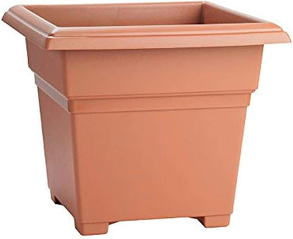 Root & Vessel, 203068 Countryside Square Tub Planter, Terra, 14-Inch