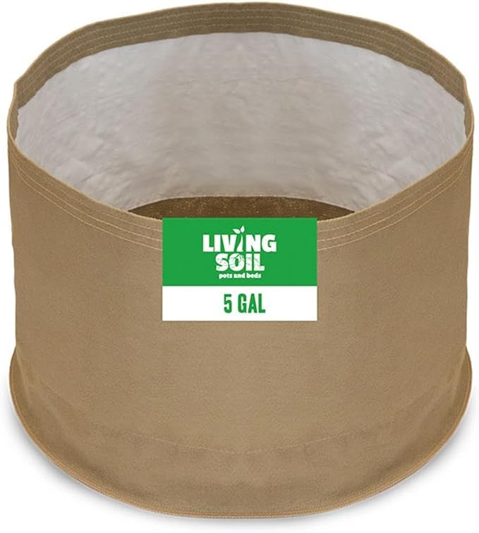 Sustainable Village 5 Gallon Grassroots Living Soil Pot