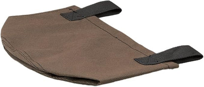 Aimedia Nonwoven Planter, Brown Cloth Pot with Handle, Set of 2, Size 7, 5L, 7.9 x 8.3 inches (20 x 21 cm), Non-Woven Pot, Planting Pot, Grabbing Plant, Pot Cover, Cultivation Bag, Gardening
