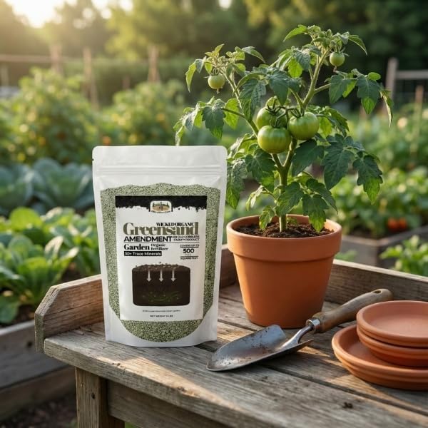 Old Cobblers Farm Greensand Fertilizer Soil - Lawns, Gardens, Trees, Shrubs, Container Plants - Organic, Sustainable Soil Improvement (5 lbs | 10 lbs | 15 lbs | 20 lbs) (5 lbs)