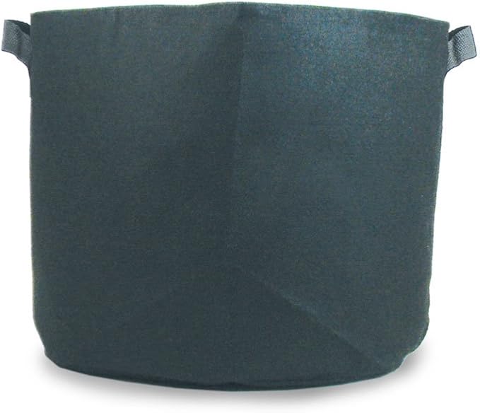 HTG Supply Phat Sacks 7-Gallon Indoor/Outdoor Black Fabric Grow Pot - 10-Pack