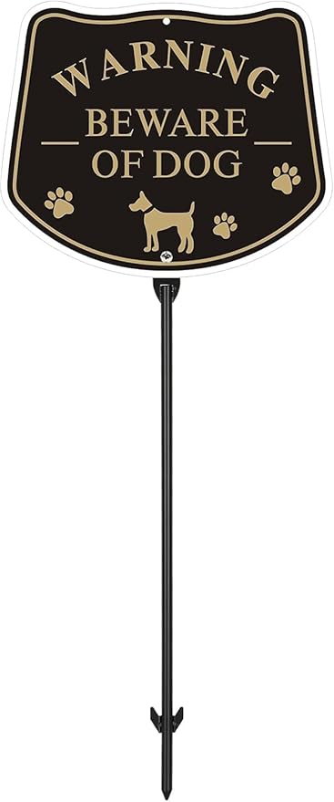 4 Pack Stake for Yard Sign Metal Black Stakes for Ground Lawn, 16.5" Long 0.3 Inch Thickness, Easy Install, Suitable for Camping or Plant