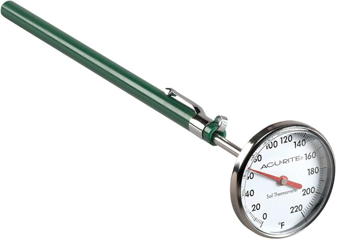 AcuRite 00661 Stainless Steel Soil Thermometer