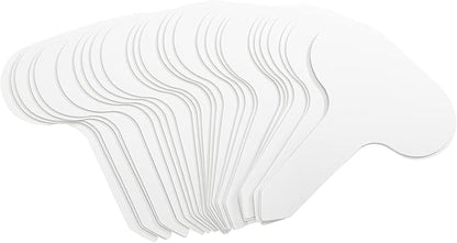 Foraineam 1000 Pack White Plastic Plant Labels, Waterproof T-Type Plant Tag Seedling Signs, Reusable Indoor Outdoor Nursery Garden Label Seed Stake Tags for Vegetables Herbs Flowers Potted Plants