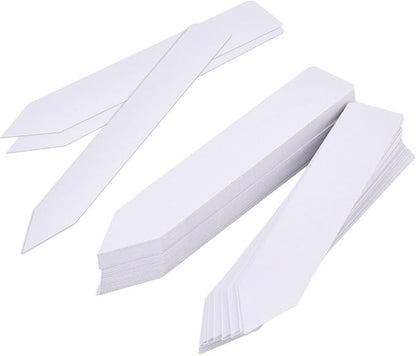 KINGLAKE 100PCS 1"x6" Plastic Plant Garden Labels Large Nursery Garden Stake Tags