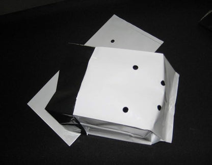 HORTIPOTS 3 Gallon Grow Bags Made of Black White Poly Film (50 Pieces per Pack)