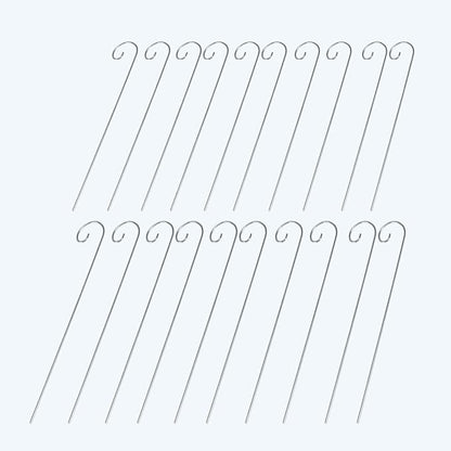 BinaryABC Plant Label Stakes,Reusable Garden Markers Plant Tags Identification Stakes for Gardening,20PCS (7.87INCH)