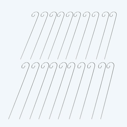 BinaryABC Plant Label Stakes,Reusable Garden Markers Plant Tags Identification Stakes for Gardening,20PCS (7.87INCH)