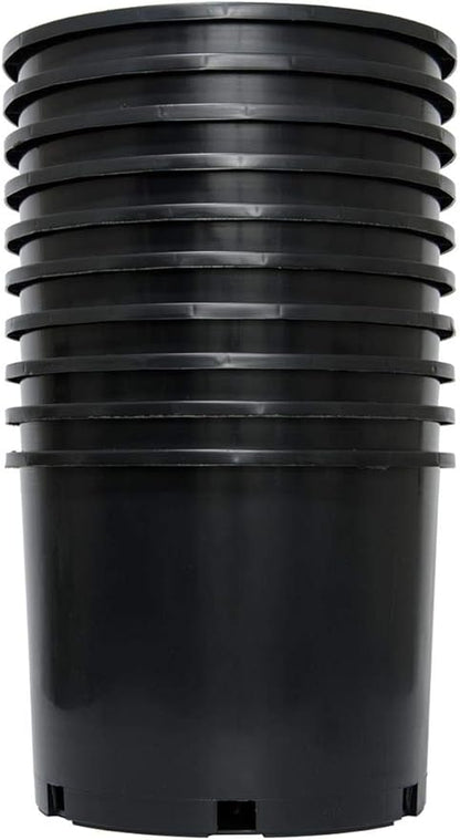 Pro Cal HGPK7PHD Premium Nursery Pot 7 Gal (5/pk), Black