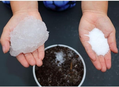 AABACO Water Storing Crystals - for Indoor & Outdoor Plants - Mix Crystals with Soil to Reduce The Amount of Watering Needed - Protect Against Heat - Watch Your Garden & Plant Grow (20LB)
