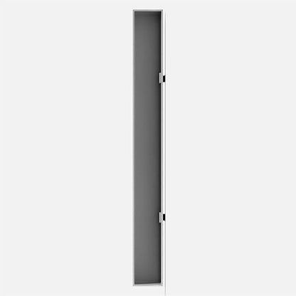 Veradek Forma Series Trough Hanging Planter - Rectangular Planter for Window Sill/Wall Decor | Made from Plastic-Stone Material | Modern Décor for Succulents, Indoor Small Plants