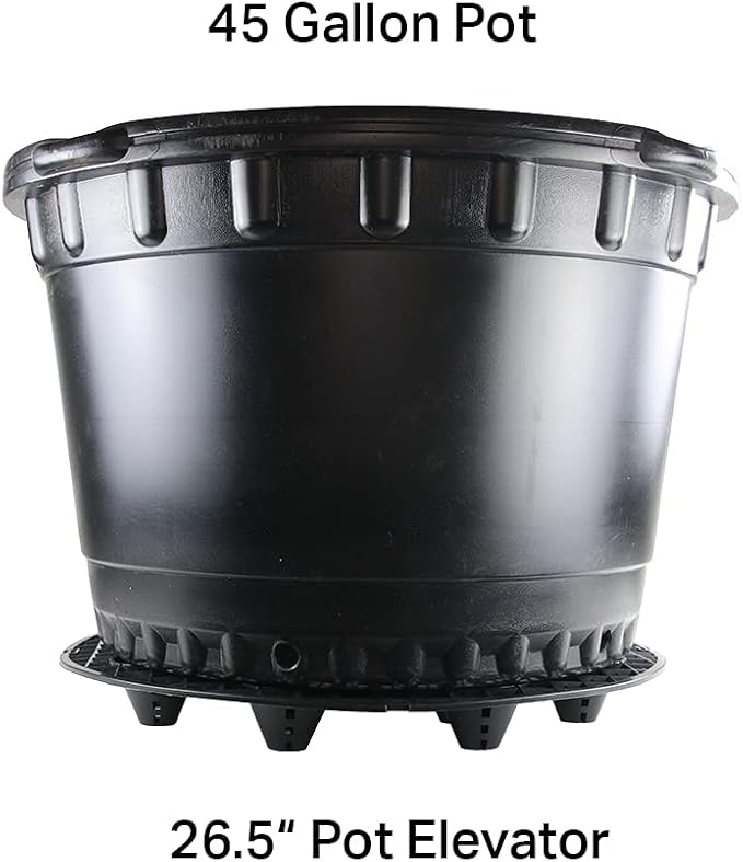 Grow1 26.5-Inch Pot Elevators for Plants (6-Pack)