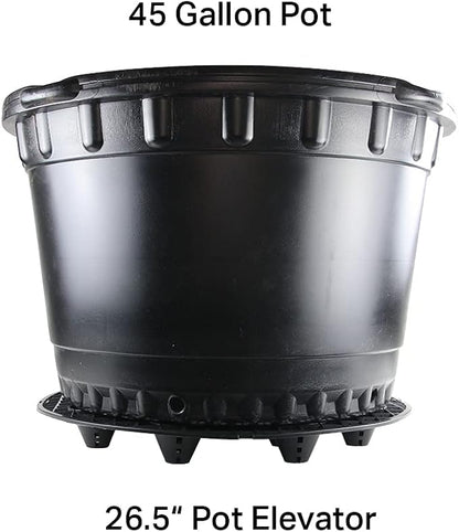 Grow1 26.5-Inch Pot Elevators for Plants (6-Pack)