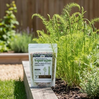 Old Cobblers Farm™ Wicked Growth Asparagus Fertilizer – Balanced Formula for Healthy Spears & Strong Root Growth – Supports Early Season Growth (5 lbs | 10 lbs | 15 lbs | 20 lbs) (10 lb)