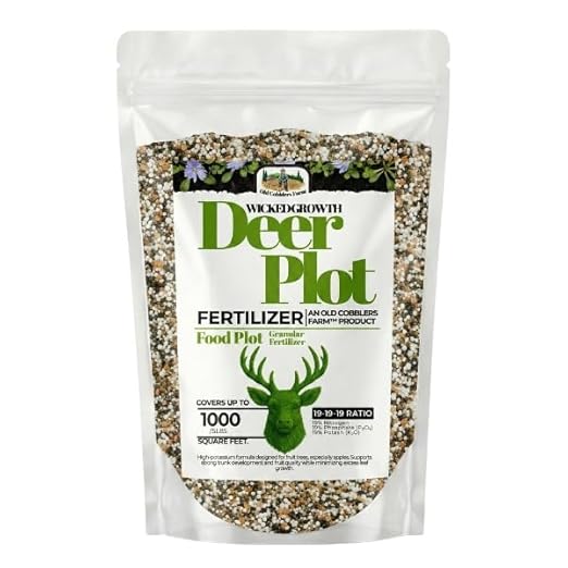 Old Cobblers Farm™ Wicked Growth Wildlife Deer Plot Fertilizer - Perfect Blend for Deer, Turkey & Game - Balanced NPK for Robust Growth (5 lbs | 10 lbs | 15 lbs | 20 lbs) (20 lbs)