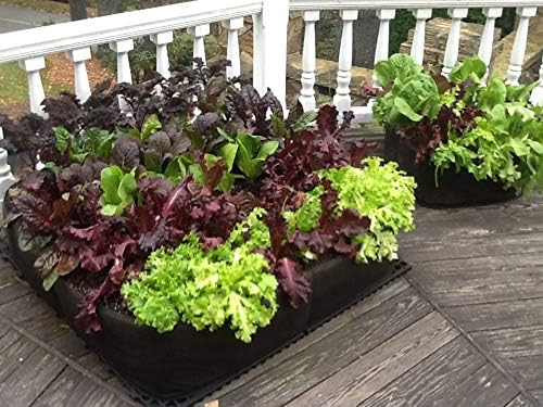 3ft X 3ft Victory 8 EZ-GRO MD SQ Raised Bed AeroFlow Proprietary Fabric Grow Your OWN No Assembly