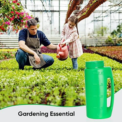 Superio Seed Spreader for Lawn, 2L Handheld Shaker, Dispenser for, Seed, Snow and Ice Melt, Salt, Insect Repellents- Multipurpose Garden Applicator with Adjustable Holes, 68 Oz