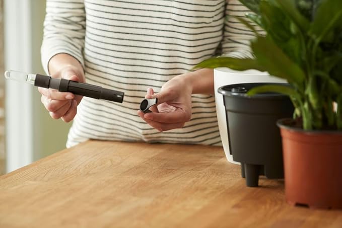 elho Self-Watering Insert 17 - Accessory for Indoor Plant Pots - Ø 17.0 x H 15.8 cm - Black/Living Black