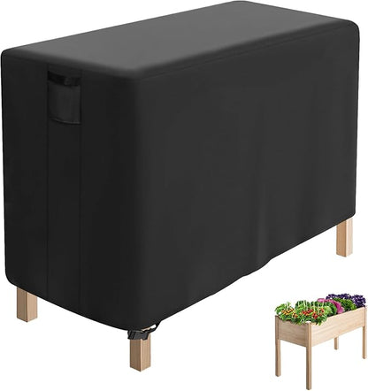 Custom Cover for Outdoor Raised Garden Bed for Winter (Only Cover), Waterproof Raised Planter Boxes Stand Covers Heavy-Duty Garden Bed Covers, Protection for Winter Snow, Frost, and Rain