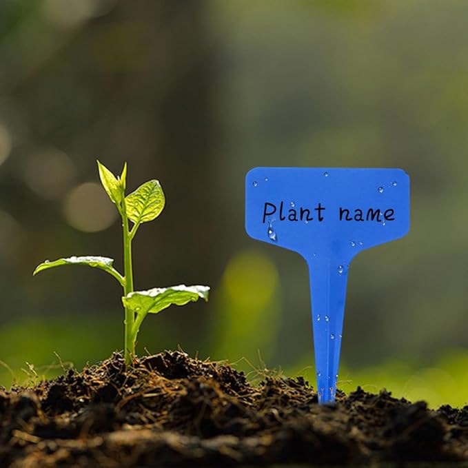 200pcs Plant Labels, Tags, and Markers - Garden Labels Outdoor Waterproof - Plastic Labels for Seedlings, Name Tags, Gardening Supplies, Greenhouse Accessories, Plant Nursery