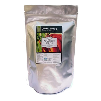 Stony Brook Raw Pumpkin Seeds, USA grown Heirloom - 1 lb